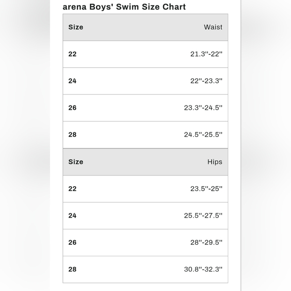 arena Boys' Board Jammer SWIMSUIT: RED: NEW WITH TAGS: SIZE 24 - Picture 10 of 11